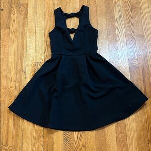Charlotte Russe Little Black Bow Dress
